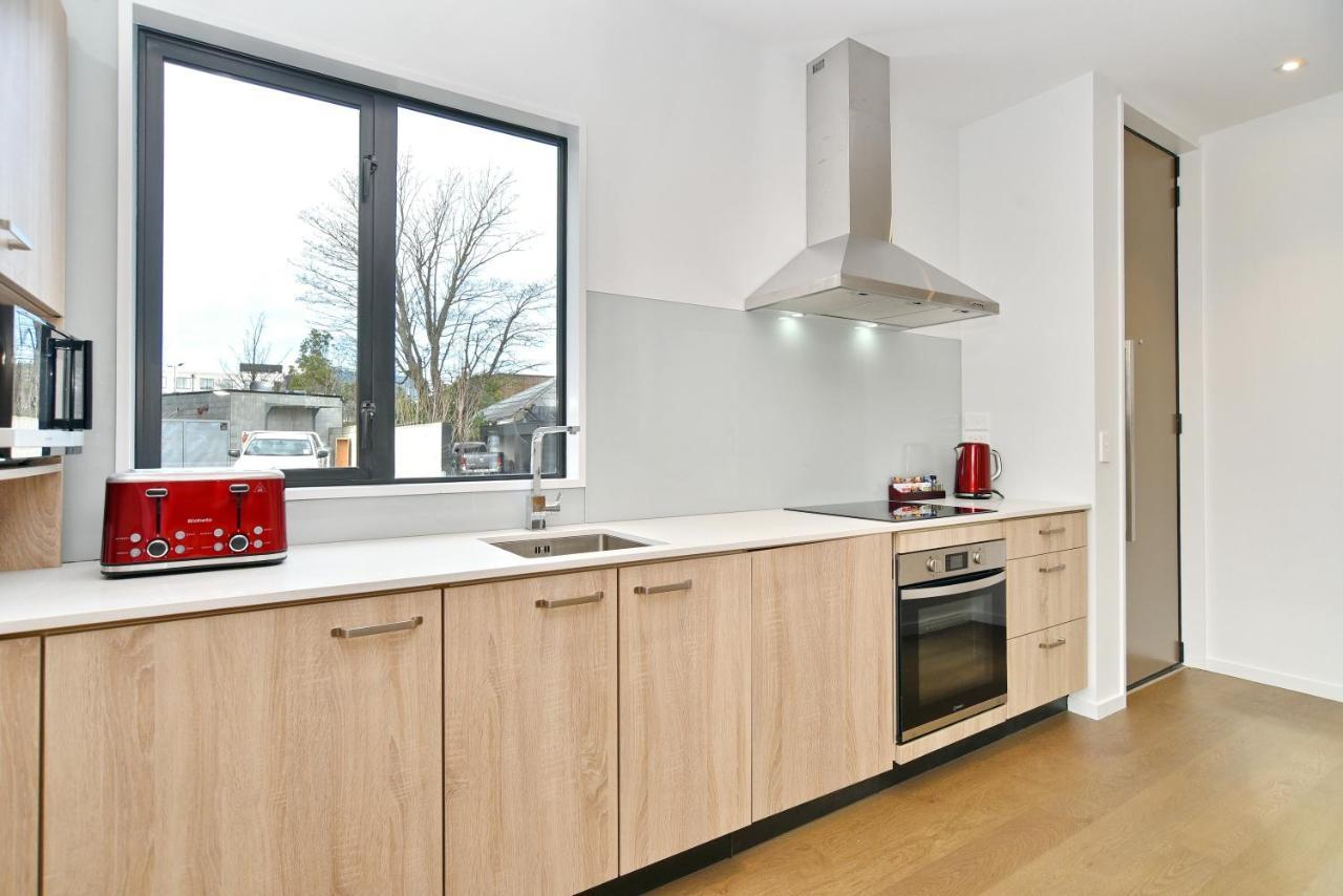 Salisbury Style - Modern City Apartment - Christchurch Holiday Homes Exteriör bild